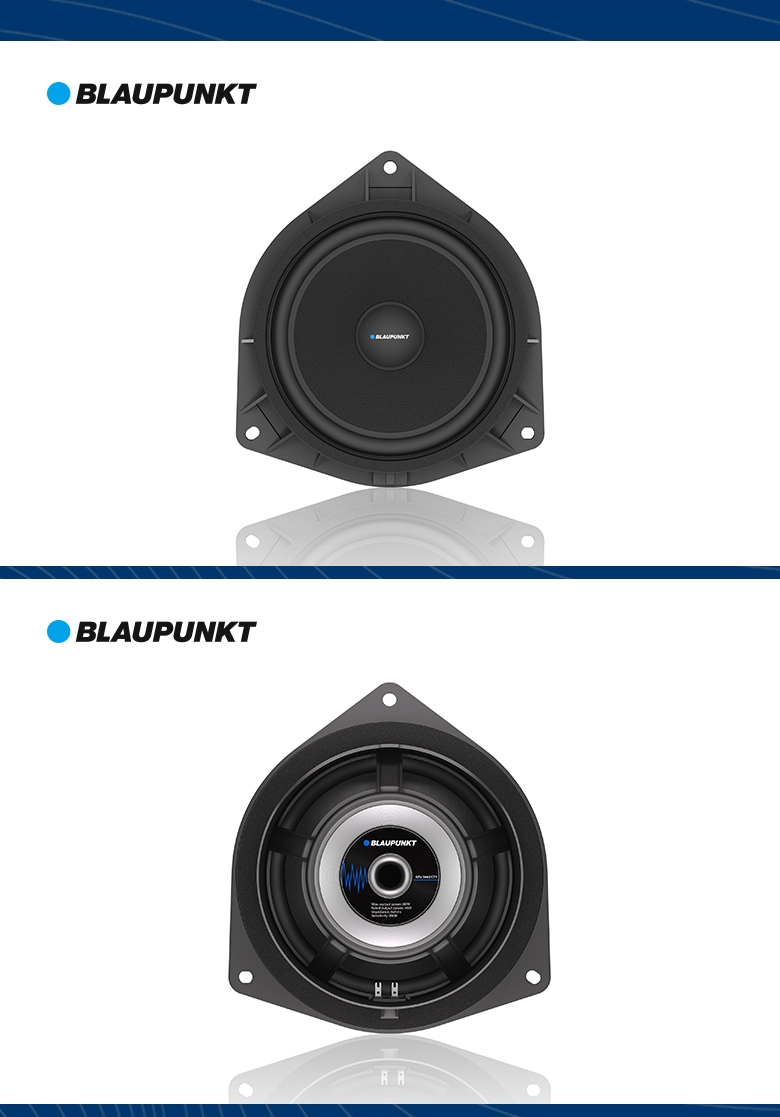德國(guó)（藍(lán)寶BLAUPUNKT）豐田專(zhuān)用兩分頻套裝喇叭 GTX 1662 CTY